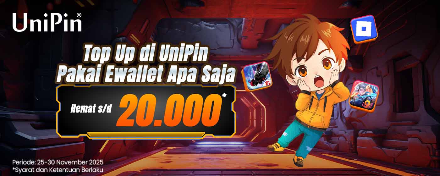 Promo Gajian: Main Free Fire, MLBB, dan Roblox Makin Murah dengan Ewallet!